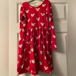 Hanna Andersson Mickey print dress